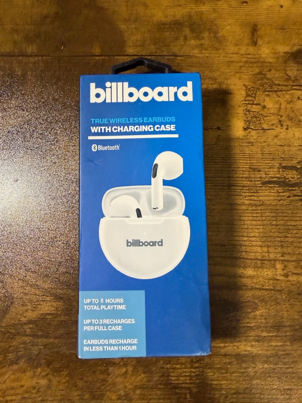 Billboard True Wireless Earbuds with Charging Case